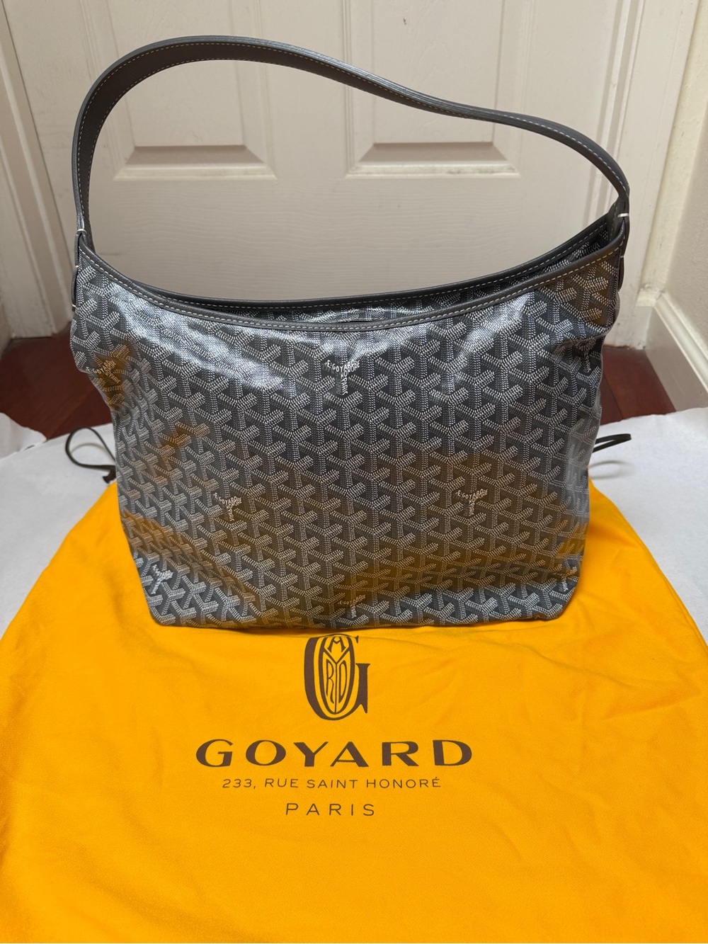 EUC Authentic Goyard Hobo Bohème Bag – Color Grey